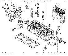 Cargar imagen en el visor de la galería, 7711134688 CYLINDER HEAD R/W RENAULT