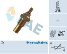 Load image into Gallery viewer, FAE 32190 Sonda, Temperatura Del Líquido Refrigerante