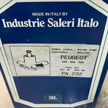 Cargar imagen en el visor de la galería, Bomba de Agua SIL PA232 para Peugeot 204, 304 y 305