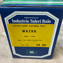 Cargar imagen en el visor de la galería, Bomba de Agua SIL PA281 para Mazda 1000 y 1300