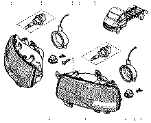 Cargar imagen en el visor de la galería, 7703097053 CONECTOR DE FAROS RENAULT
