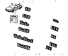 Cargar imagen en el visor de la galería, 7700785843 BADGE 'TI' R21 RENAULT
