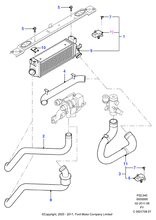 Laden Sie das Bild in den Galerie-Viewer, 4421363 CONDUCTO DE AIRE, CON SENSOR FORD
