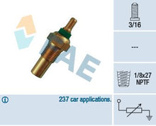 Load image into Gallery viewer, FAE 32010 Sonda, Temperatura Del Líquido Refrigerante
