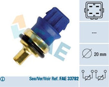 Load image into Gallery viewer, FAE 33780 Sonda, Temperatura Del Líquido Refrigerante
