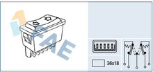 Cargar imagen en el visor de la galería, FAE 62590 Interruptor, Elevalunas
