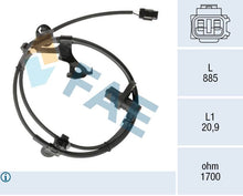 Cargar imagen en el visor de la galería, FAE 31050 Sensor, Velocidad De Rueda
