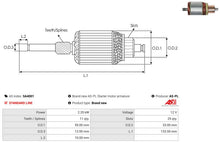 Cargar imagen en el visor de la galería, 74894221 Motor de inducción, motor de arranque OEB

