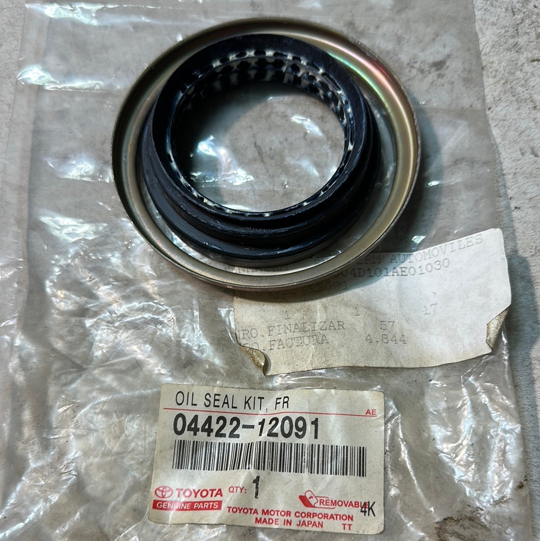 04422-12091 SEAL KIT, FRONT AXLE OIL, RH, toyota,