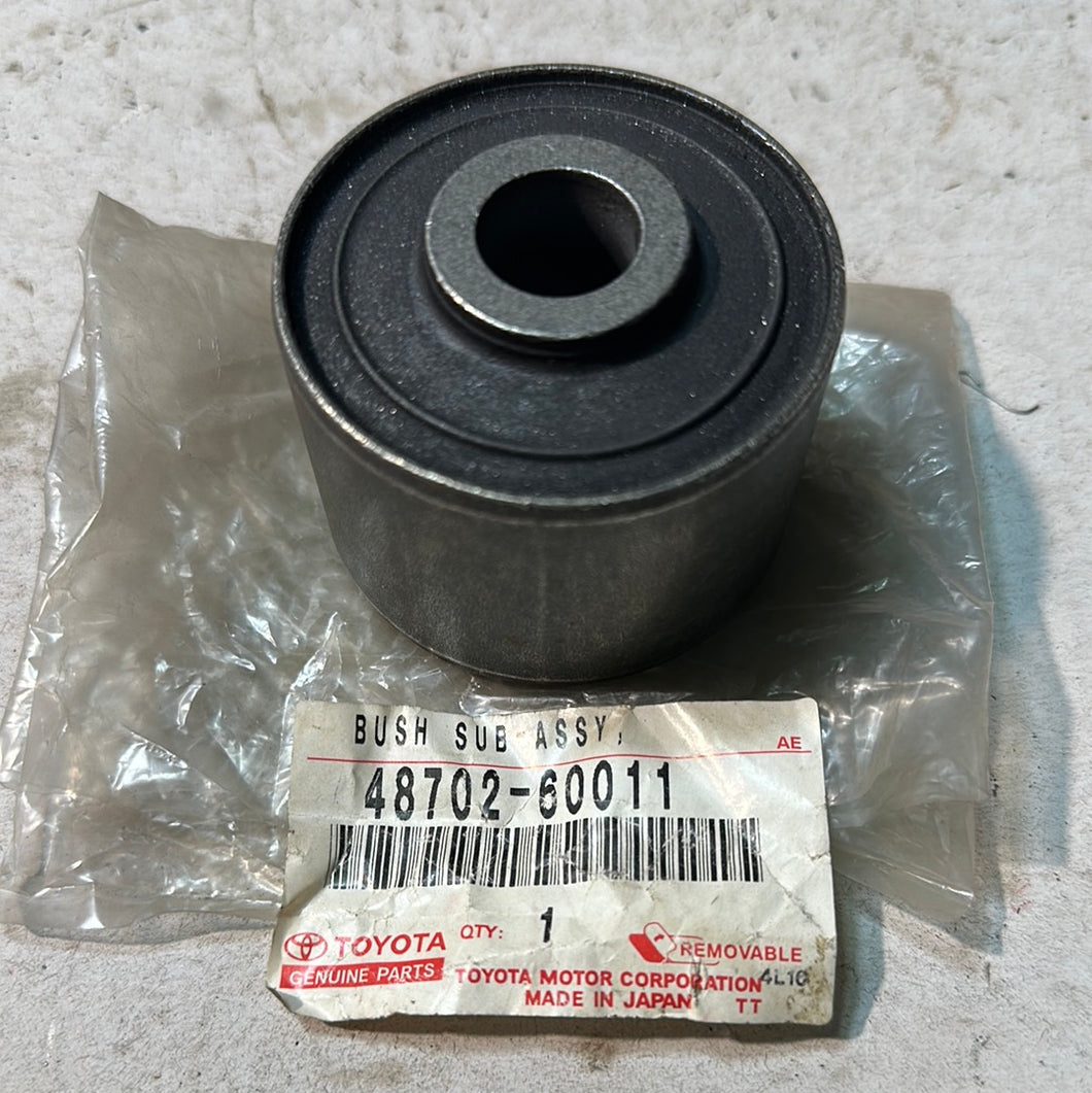 48702-60011 BUSH SUB-ASSY, LEADING ARM, NO.1, toyota,