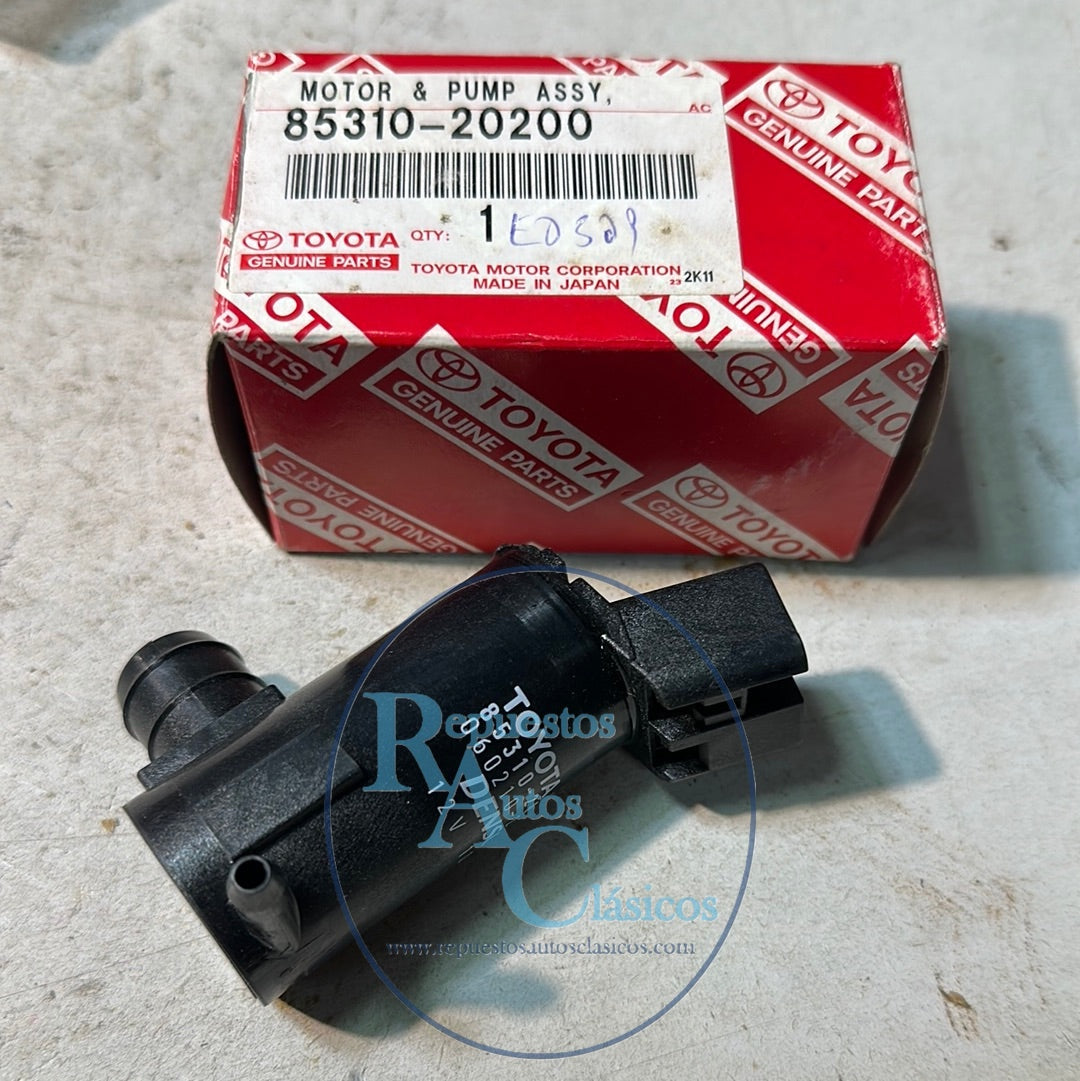 その他 V-20 85310-20200 MOTOR AND PUMP ASSY, WINDSHIELD WASHER, toyota