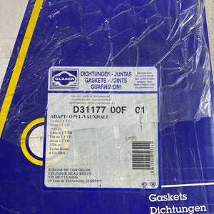 Zylinderkopfdichtungssatz OPEL D3117700F