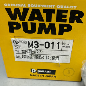 Water Pump KIA PRIDE/SEPHIA MAZDA 121/323 8AB3-15-010