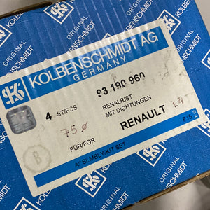 Kolbensatz RENAULT 93190960 75mm