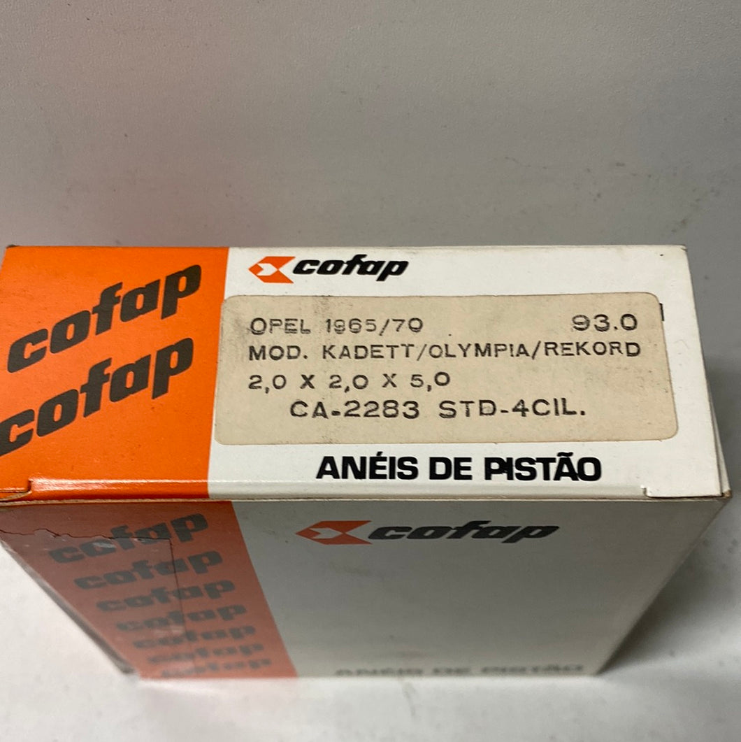 Piston Rings OPEL 1965/70