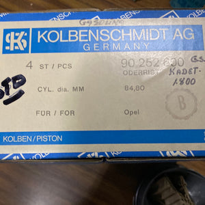 Kolbensatz OPEL 90252600 STD