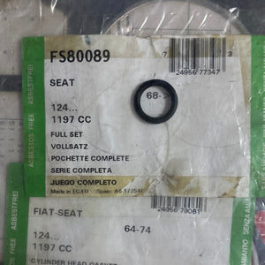 Kompletter Dichtungssatz SEAT-FIAT FS80089