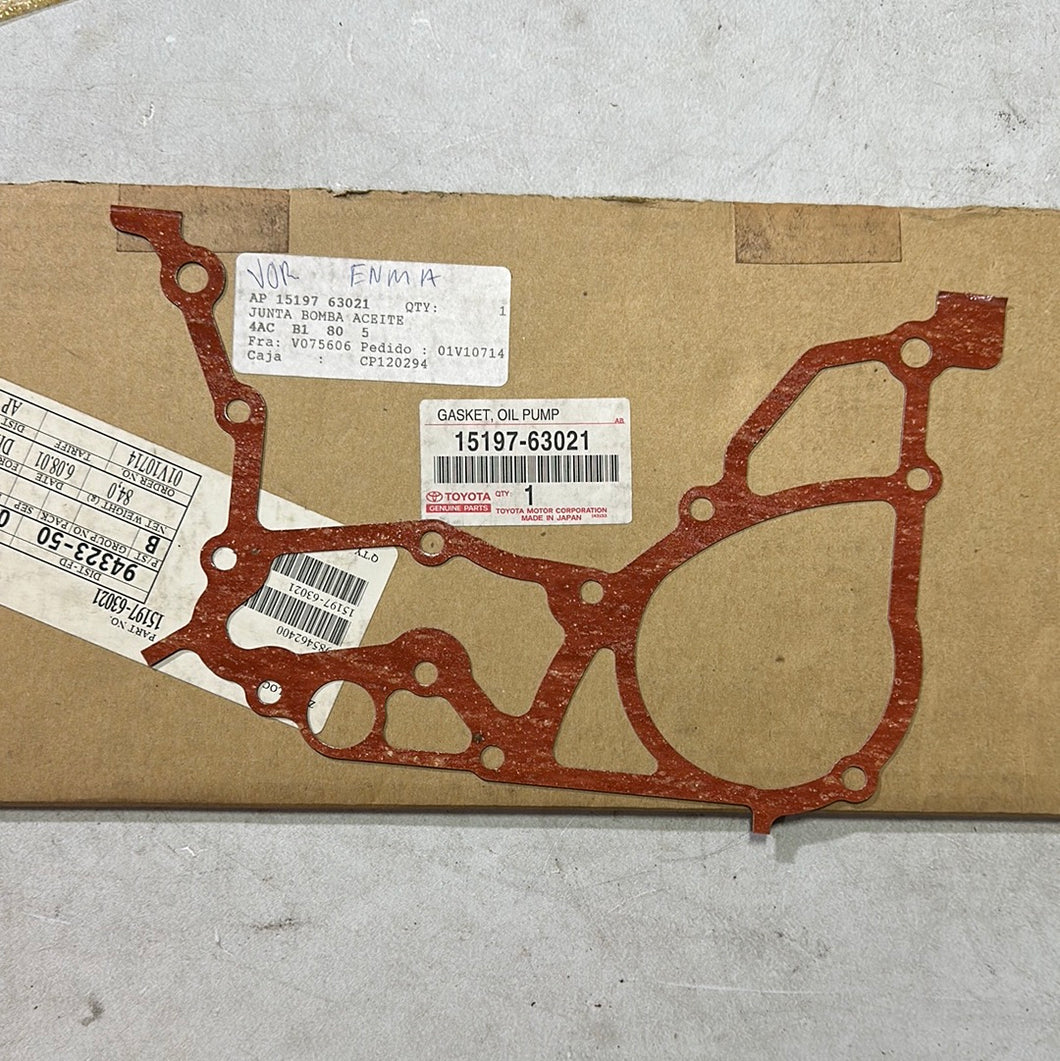 15197-63021 GASKET, OIL PUMP, toyota,