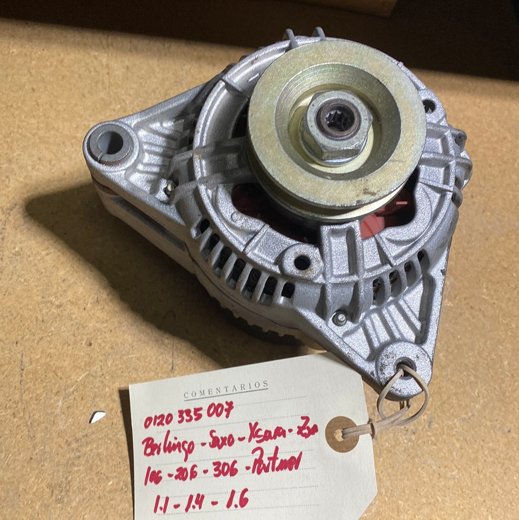 Alternator BOSCH CITROEN/PEUGEOT 0120335007 