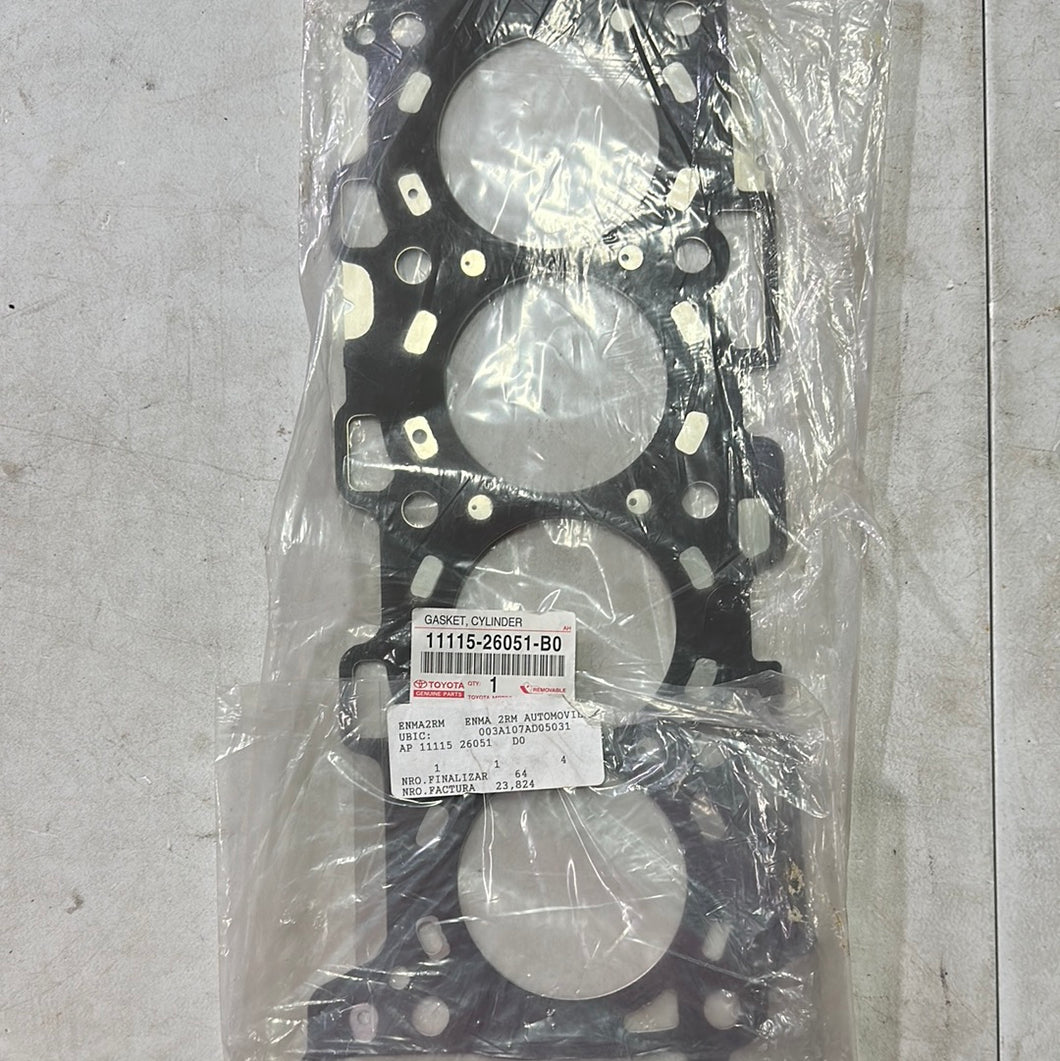 11115-26051-B0 GASKET, CYLINDER HEAD, toyota,