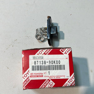 87138-90K00 RESISTOR, HEATER BLOWER, toyota,