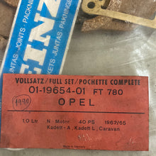 Load image into Gallery viewer, Full Gasket Set OPEL 01-19654-01
