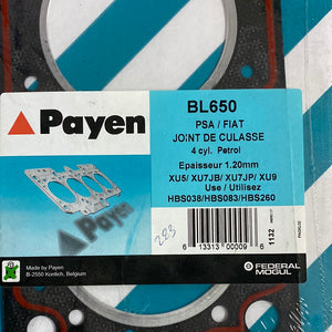 Cylinder Head Gasket PSA FIAT BL650