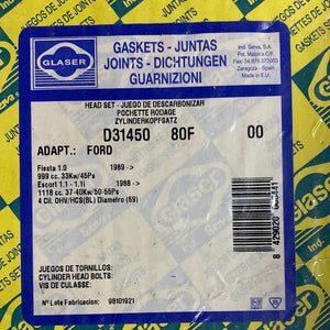 Zylinderkopfdichtungssatz FORD D3145080F